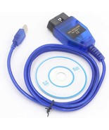 KKL VAG-COM OBD2 OBDII Diagnostic Scanner USB Cable for 409.1 VW/Audi/Se... - $270.38 MXN