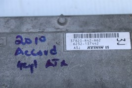 2010 Honda Accord 2.4L  ATX ECU ECM Engine Control Module 37820-R42-A62 image 3