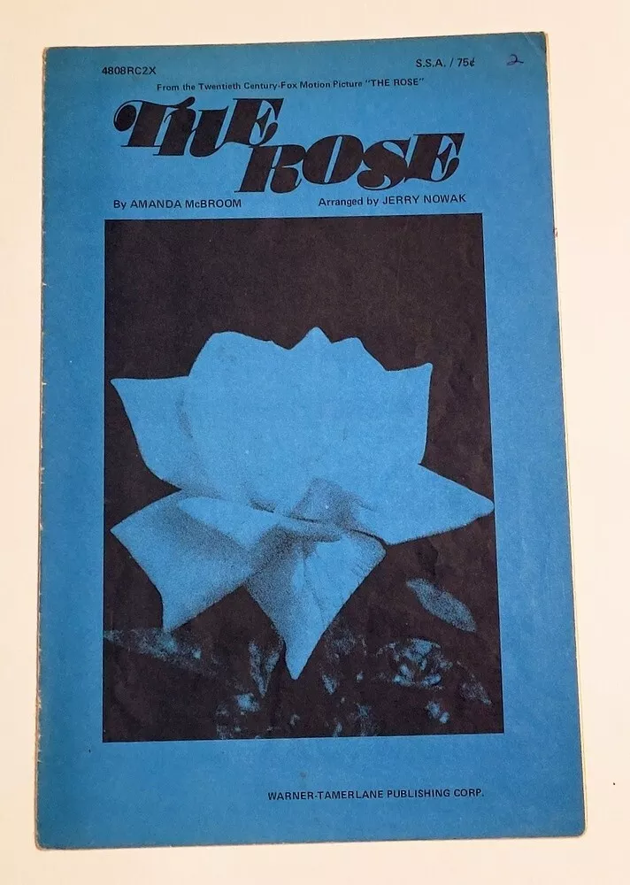 The Rose (sheet music), arr. Jerry Nowak - $6.86 CAD