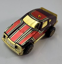 Vintage Tonka Pressed Steel Chevrolet Monza Clutch Popper Red &amp; Gold 1970&#39;s - £14.11 GBP
