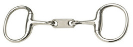 English Saddle Stainless Steel Dr. Bristol 5&quot; mouth Eggbutt Snaffle Hors... - $19.90