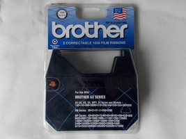Brother 1230 2-Pack Correctable Film Ribbons Black-AX GX ML SX EM WP Typ... - $12.99