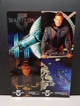 1995 Fleer Ultra Babylon 5 Promo Card Sheet - £4.74 GBP