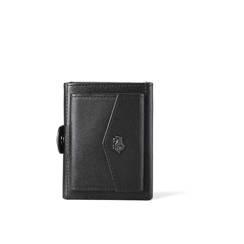  Men Genuine Leather Short Slim Wallet With Coin Pocket Trifold Rfid Blocking Ca - £82.44 GBP