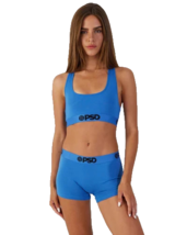 Psd Underwear Modal Solids - Blueberry Sports Bra - Modal Size: 5XLarge - $19.80