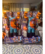 Lot of 2SPACE JAM A NEW LEGACY TUNE SQUAD LEBRON JAMES FIGURE WITH BASKE... - £34.83 GBP