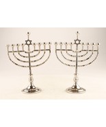 Rite Lite Chanukah Hanukkah Traditional Polished Silver Tone Finish Meno... - $258.74 MXN