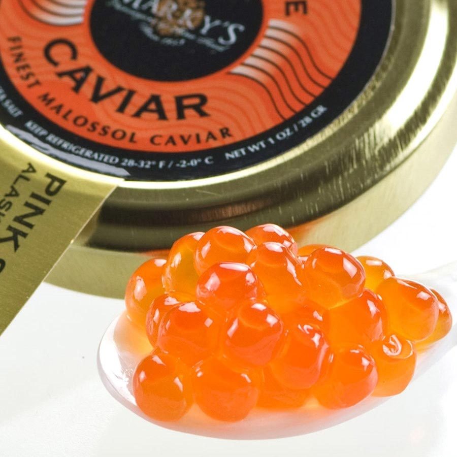 Alaskan Salmon Roe Caviar - Malossol - 8 oz tin - $52.92