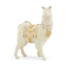 Lenox First Blessing Nativity Llama Figurine Standing Gold Saddle #88615... - £100.55 GBP