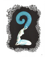 Erte Print Art Deco Book Plate Original 1978 Reproduced Prints Graphics ... - €6,47 EUR