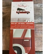 Holiday Time Wall Art 1 Sheet 27.5&quot; x 9.75&quot;  Christmas Trees Wonderful T... - $473.03 MXN