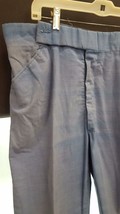 Blue Vintage Men&#39;s Golf Pants 1950&#39;s-1960&#39;s Era Ejm Size 38x30 Classic - £24.81 GBP