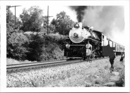 Vtg Southern Railroad SOU 4501 Steam Locomotive 3.5&quot; X 5&quot; Real Photo T2-727 - £19.66 GBP