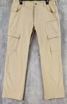 Propper Tactical Pants Mens 36 x 32 Beige Csnvas Lightweight Cargo Pocket Pants - £20.56 GBP