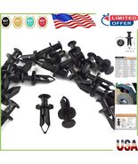 Durable 8mm Push Pin Fender Rivets for Can Am - 100 Pack of Black Retainers - $280.49 MXN