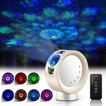 Projector LED lights green blue stars galaxy nebula night light party mood - £24.05 GBP