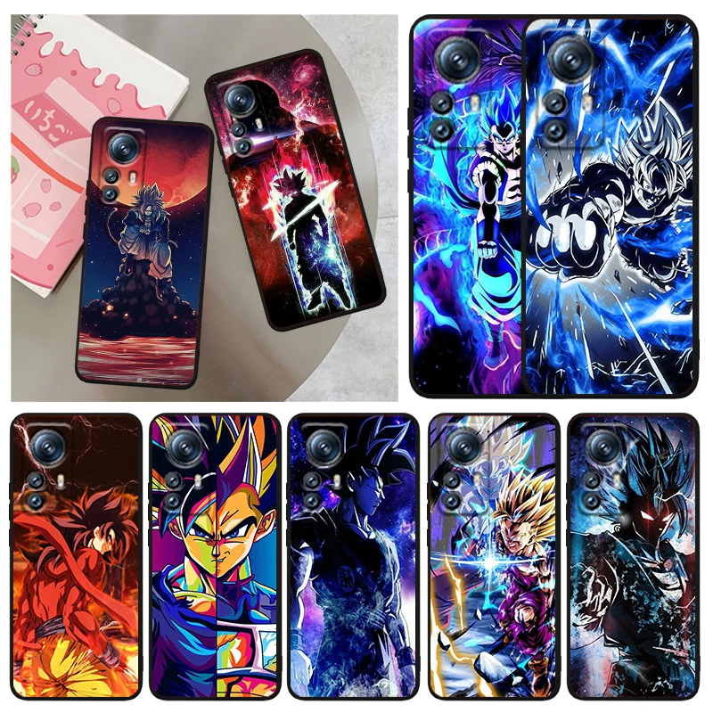 G-Goku D-Dragon Ball Z Anime Black Soft Cover Phone Case For Xiaomi Mi 13 12T 12 - £8.25 GBP+