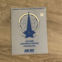 Star Trek Star Fleet Game Operations Manual United Federation of Planets - $9.99