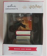 Hallmark Harry Potter BOOKS AND WAND Christmas Tree Ornament - £9.48 GBP