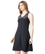 Mondetta Performance Luxury Active Slvless Dress Black/Charcoal Womens S... - $21.29