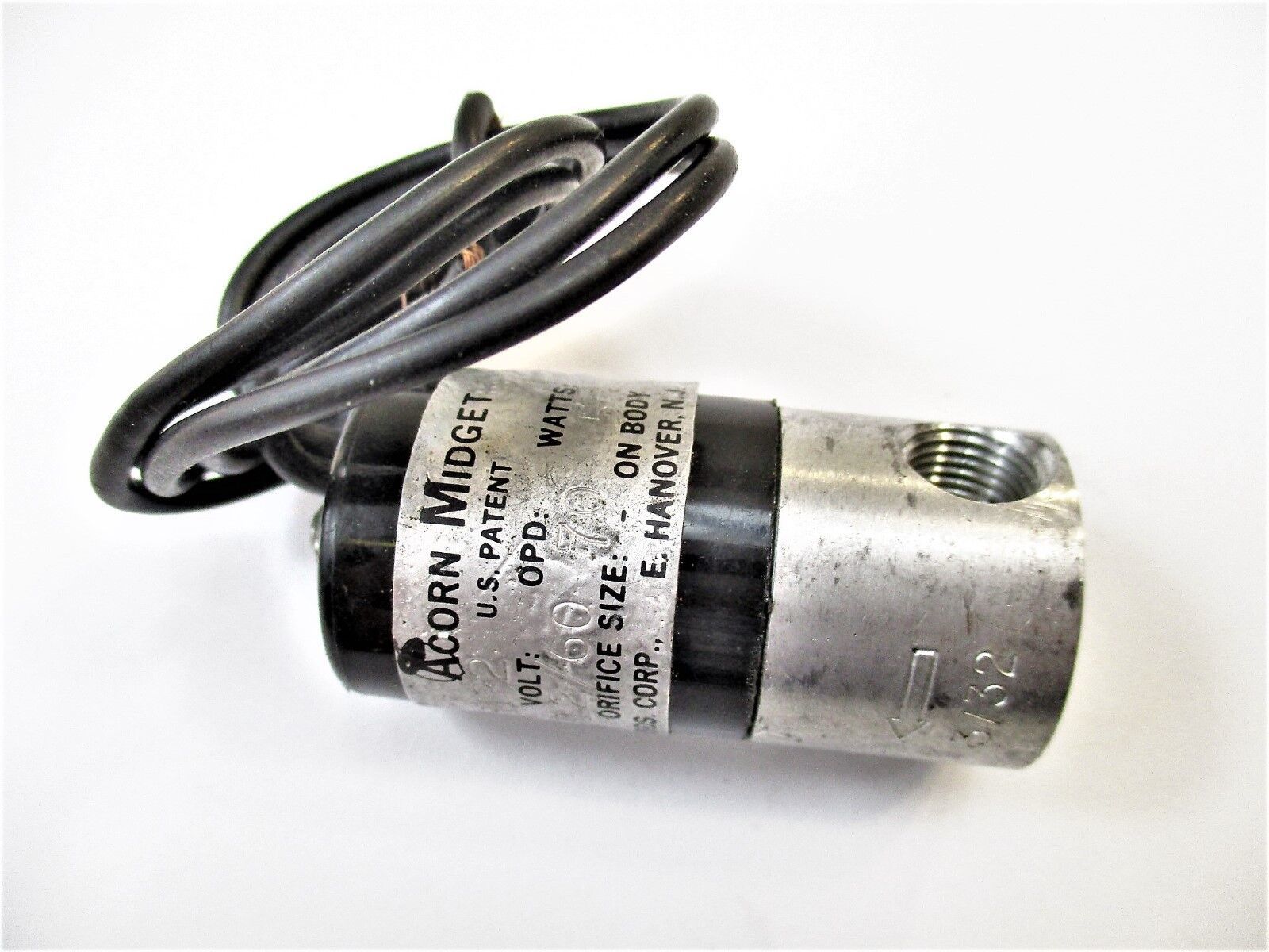 Acorn Products M32 Acorn Midget Solenoid Valve 12V - $16.59