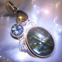 Haunted Necklace The Master Witch&#39;s Brew Many Gifts Secret Powers Ooak Magick - £219.46 GBP