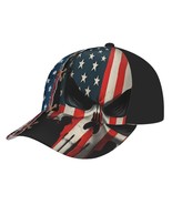 American Flag Skull Cap - Remember, Honor, &amp; Show Your Pride - $493.98 MXN