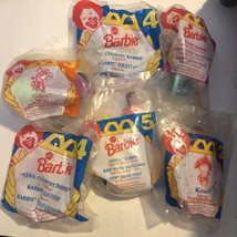 McDonald’s Happy Meal Toy Lot Of 6 Barbie Gonzo Kermit T6 - £6.31 GBP