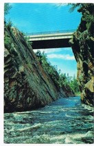 Ontario Postcard Lake Superior Trans Canada Highway Crossing Montreal River - £1.72 GBP
