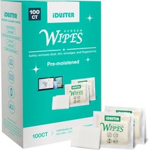 Cleaning Wipes for Electronic Devices 100 Counts Premoistened Glass Clea... - £17.46 GBP