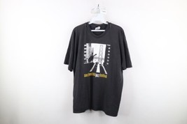 Vintage 90s Mens XL Faded San Francisco Jazz Festival Short Sleeve T-Shirt Black - £46.74 GBP