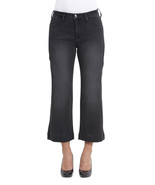 SEVEN7 Jeans, TUXEDO, EMBELLISHED HI RISE, BLACK, GAUCHO Size 8, NEW w/Tags - $19.50