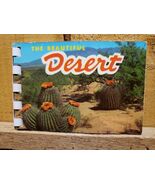 Vintage Souvenir Photo Book 1970s 4x3 The Beautifu l Desert by Bob Petle... - $18.67