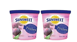  SUNSWEET Amazing Prunes Bite Size Pitted Prunes 340G X 2 Containers NEW - $33.56