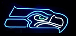 New Football Seattle Seahawks NFL Beer Bar Neon Sign 15&quot;x10&quot; [High Quality] - £111.45 GBP