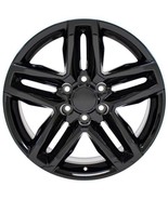 Gloss Black 20&quot; Five Split Spoke Style Wheels 2000-2025 GMC Sierra Yukon... - $20,147.91 MXN