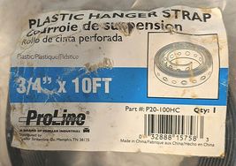 ProLine Series P20-100HC 3 Fourths Of An Inch By 10FT Plastic Hanger Strap image 5