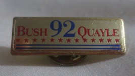 Bush 92 Quayle Lapel Pin  1&quot; long - £5.91 GBP