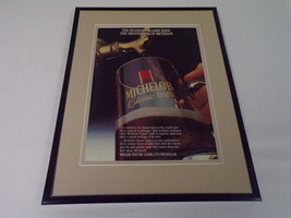 1985 Michelob Classic Dark Beer Framed 11x14 ORIGINAL Vintage Advertisement  - £27.65 GBP