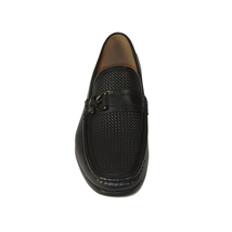 Men's Shoes Steve Madden Soft Leather upper Slip On Chivan Black image 3