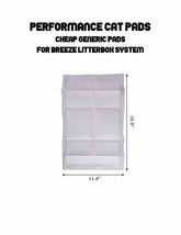 40 Pads Performance Cat Pads CHEAP Generic Pads  for Breeze Litter box S... - $27.67