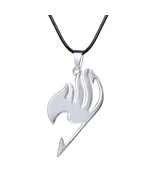 FAIRY TALE ANIME NECKLACE Cosplay Guild Symbol Natsu Dragneel Pendant Cord - €7,83 EUR
