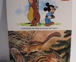1978 Walt Disney&#39;s Fun &amp; Facts Flashcard #DFF9-12: Wild Animals - $2.00