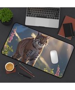 Animal Themed Mouse Pad - Bobcat Desk Mat for Study Workspace - $28.07 CAD