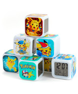 Pokemon Picachu Light LED Alarm Clock Pocket Toy Story Color Change Night Light  - $5.99