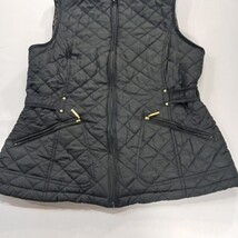Weatherproof Girls/Women's Black Full Zip Faux Fur Quilted Vest Size Small image 12