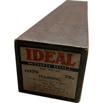 0379 Ideal Piano Roll, Word Roll, &quot;Yearning&quot; - $24.99