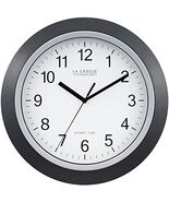 La Crosse Technology WT-3129B 12 Inch Atomic Analog Wall Clock, Black - €38,15 EUR