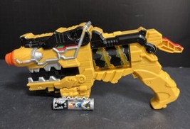 Power Rangers Yellow Dino Charge Gun Blaster Bandai Charger Cosplay Sound Tested - $69.29