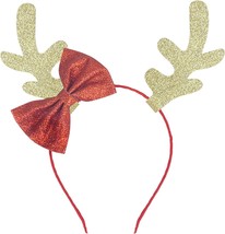 Christmas Reindeer Antlers Headband Deer Antlers Headband Cute Christmas Reindee - £19.99 GBP